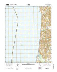 San Gregorio California Current topographic map, 1:24000 scale, 7.5 X 7.5 Minute, Year 2015