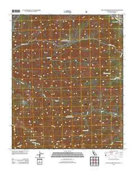 San Guillermo Mountain California Historical topographic map, 1:24000 scale, 7.5 X 7.5 Minute, Year 2012