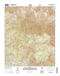 San Jacinto Peak California Current topographic map, 1:24000 scale, 7.5 X 7.5 Minute, Year 2015
