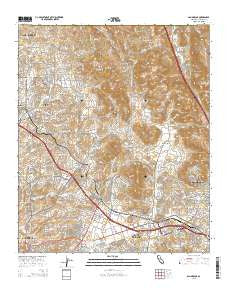 San Marcos California Current topographic map, 1:24000 scale, 7.5 X 7.5 Minute, Year 2015