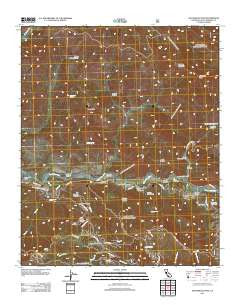 San Marcos Pass California Historical topographic map, 1:24000 scale, 7.5 X 7.5 Minute, Year 2012