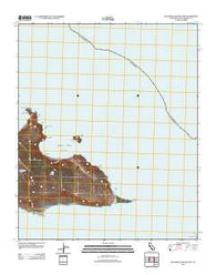 San Miguel Island East California Historical topographic map, 1:24000 scale, 7.5 X 7.5 Minute, Year 2012
