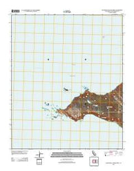 San Miguel Island West California Historical topographic map, 1:24000 scale, 7.5 X 7.5 Minute, Year 2012