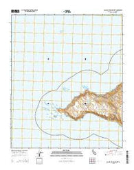 San Miguel Island West California Current topographic map, 1:24000 scale, 7.5 X 7.5 Minute, Year 2015