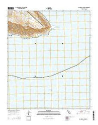 San Nicolas Island California Current topographic map, 1:24000 scale, 7.5 X 7.5 Minute, Year 2015