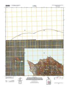 San Nicolas Island OE NW California Historical topographic map, 1:24000 scale, 7.5 X 7.5 Minute, Year 2012