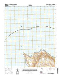 San Nicolas Island OE NW California Current topographic map, 1:24000 scale, 7.5 X 7.5 Minute, Year 2015