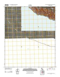 San Nicolas Island OE SW California Historical topographic map, 1:24000 scale, 7.5 X 7.5 Minute, Year 2012