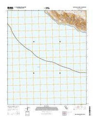 San Nicolas Island OE SW California Current topographic map, 1:24000 scale, 7.5 X 7.5 Minute, Year 2015