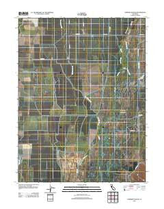 Sanborn Slough California Historical topographic map, 1:24000 scale, 7.5 X 7.5 Minute, Year 2012