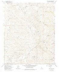 Sand Canyon California Historical topographic map, 1:24000 scale, 7.5 X 7.5 Minute, Year 1965