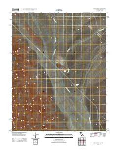 Sand Spring California Historical topographic map, 1:24000 scale, 7.5 X 7.5 Minute, Year 2012