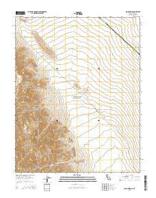 Sand Spring California Current topographic map, 1:24000 scale, 7.5 X 7.5 Minute, Year 2015