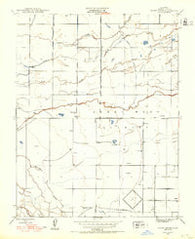 Sandy Mush California Historical topographic map, 1:24000 scale, 7.5 X 7.5 Minute, Year 1946