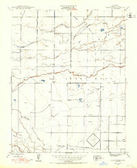 Sandy Mush California Historical topographic map, 1:24000 scale, 7.5 X 7.5 Minute, Year 1946