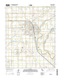 Sanger California Current topographic map, 1:24000 scale, 7.5 X 7.5 Minute, Year 2015