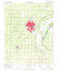 Sanger California Historical topographic map, 1:24000 scale, 7.5 X 7.5 Minute, Year 1965