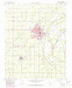 Sanger California Historical topographic map, 1:24000 scale, 7.5 X 7.5 Minute, Year 1965