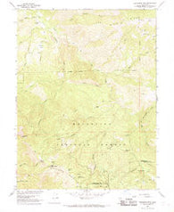 Sanhedrin Mtn California Historical topographic map, 1:24000 scale, 7.5 X 7.5 Minute, Year 1966