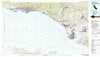Santa Barbara California Historical topographic map, 1:100000 scale, 30 X 60 Minute, Year 1982