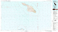 Santa Catalina Island California Historical topographic map, 1:100000 scale, 30 X 60 Minute, Year 1981