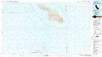 Santa Catalina Island California Historical topographic map, 1:100000 scale, 30 X 60 Minute, Year 1981