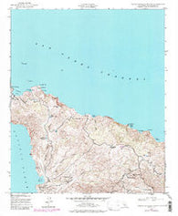 Santa Catalina North California Historical topographic map, 1:24000 scale, 7.5 X 7.5 Minute, Year 1943