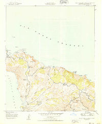 Santa Catalina North California Historical topographic map, 1:24000 scale, 7.5 X 7.5 Minute, Year 1950