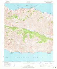 Santa Cruz Island B California Historical topographic map, 1:24000 scale, 7.5 X 7.5 Minute, Year 1943
