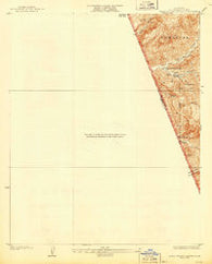 Santa Felicia Canyon California Historical topographic map, 1:24000 scale, 7.5 X 7.5 Minute, Year 1935