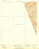 Santa Felicia Canyon California Historical topographic map, 1:24000 scale, 7.5 X 7.5 Minute, Year 1935