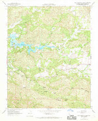 Santa Margarita Lake California Historical topographic map, 1:24000 scale, 7.5 X 7.5 Minute, Year 1967