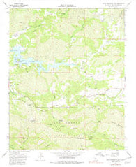 Santa Margarita Lake California Historical topographic map, 1:24000 scale, 7.5 X 7.5 Minute, Year 1967