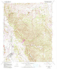 Santa Margarita California Historical topographic map, 1:24000 scale, 7.5 X 7.5 Minute, Year 1965