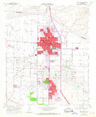 Santa Maria California Historical topographic map, 1:24000 scale, 7.5 X 7.5 Minute, Year 1959