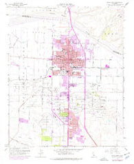 Santa Maria California Historical topographic map, 1:24000 scale, 7.5 X 7.5 Minute, Year 1959