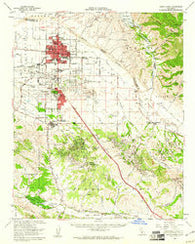 Santa Maria California Historical topographic map, 1:62500 scale, 15 X 15 Minute, Year 1959