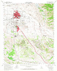 Santa Maria California Historical topographic map, 1:62500 scale, 15 X 15 Minute, Year 1959