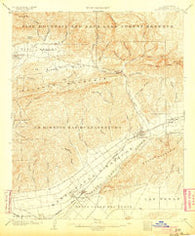 Santa Paula California Historical topographic map, 1:62500 scale, 15 X 15 Minute, Year 1903