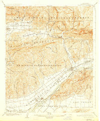 Santa Paula California Historical topographic map, 1:62500 scale, 15 X 15 Minute, Year 1903