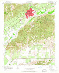 Santa Paula California Historical topographic map, 1:24000 scale, 7.5 X 7.5 Minute, Year 1951