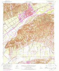 Santa Paula California Historical topographic map, 1:24000 scale, 7.5 X 7.5 Minute, Year 1951