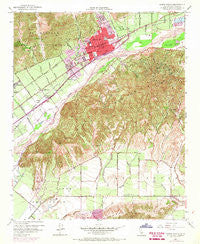 Santa Paula California Historical topographic map, 1:24000 scale, 7.5 X 7.5 Minute, Year 1951