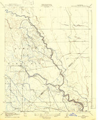 Santa Rita Bridge California Historical topographic map, 1:31680 scale, 7.5 X 7.5 Minute, Year 1922