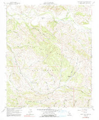 Santa Rosa Hills California Historical topographic map, 1:24000 scale, 7.5 X 7.5 Minute, Year 1959