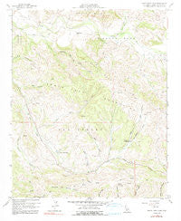 Santa Rosa Hills California Historical topographic map, 1:24000 scale, 7.5 X 7.5 Minute, Year 1959