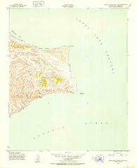 Santa Rosa Island East California Historical topographic map, 1:24000 scale, 7.5 X 7.5 Minute, Year 1943