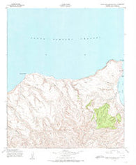 Santa Rosa Island North California Historical topographic map, 1:24000 scale, 7.5 X 7.5 Minute, Year 1943