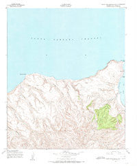 Santa Rosa Island North California Historical topographic map, 1:24000 scale, 7.5 X 7.5 Minute, Year 1943