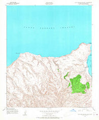 Santa Rosa Island North California Historical topographic map, 1:24000 scale, 7.5 X 7.5 Minute, Year 1943